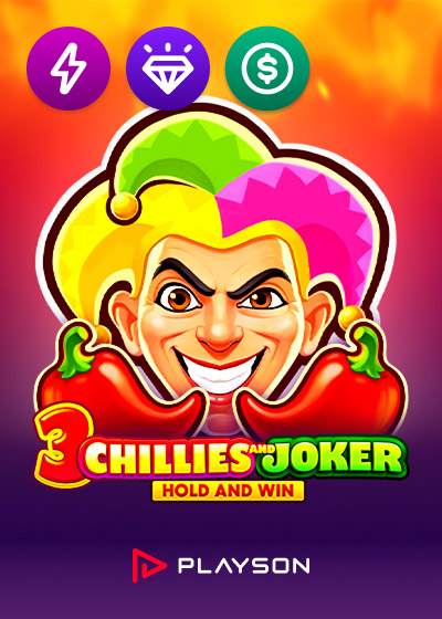 3 Chillies and Joker Hold and Win